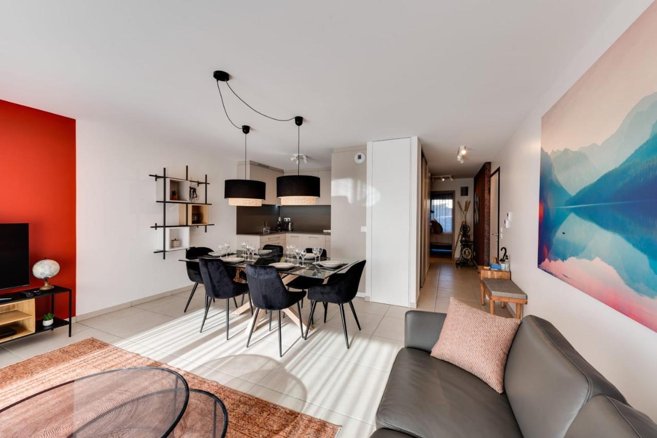 Le Reposoir - New 2 Bedroom Apartment With Terrace & Garage Annecy Exteriér fotografie